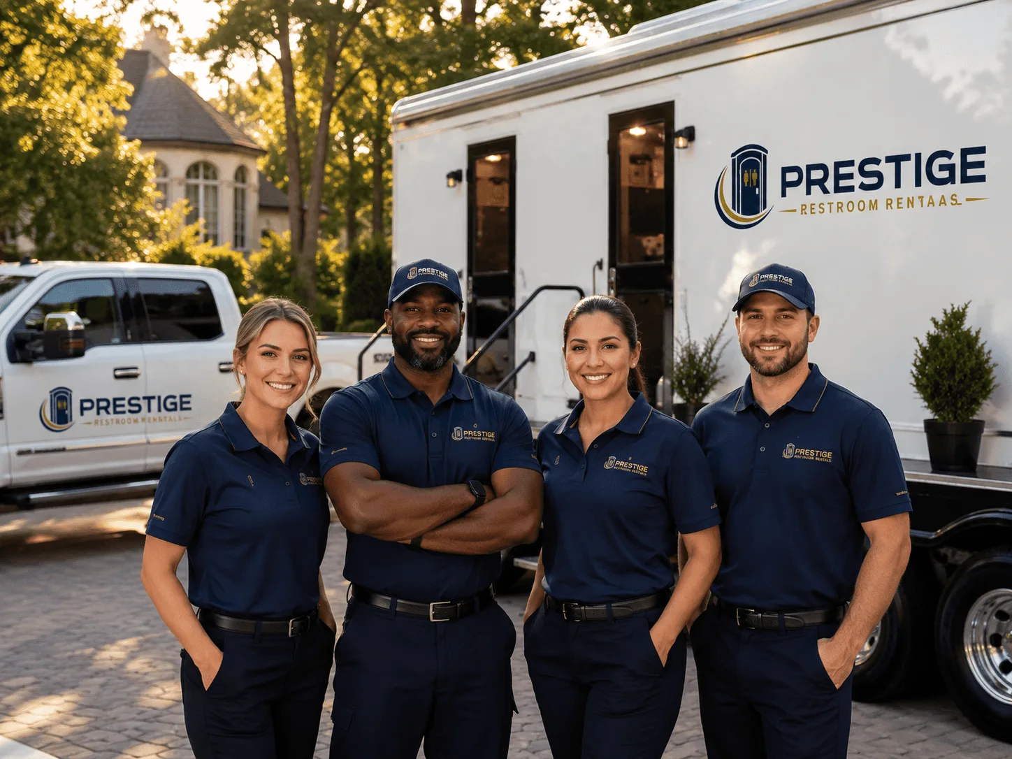 Trusted Luxury Portable Restrooms company in Calvin, ND